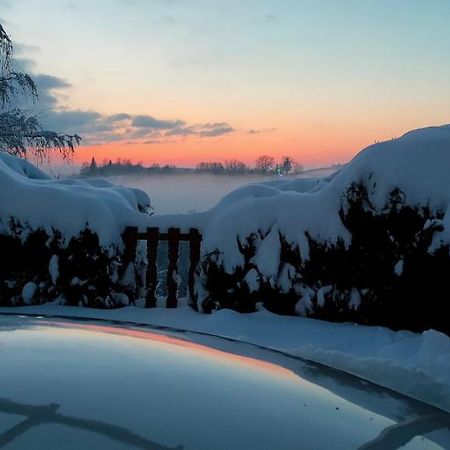 Au Chalet Bain Nordique Neuf Independant Calme Assure Haselbourg Exterior photo