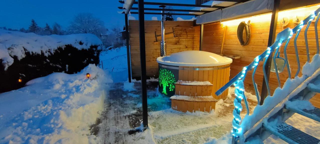 Au Chalet Bain Nordique Neuf Independant Calme Assure Haselbourg Exterior photo